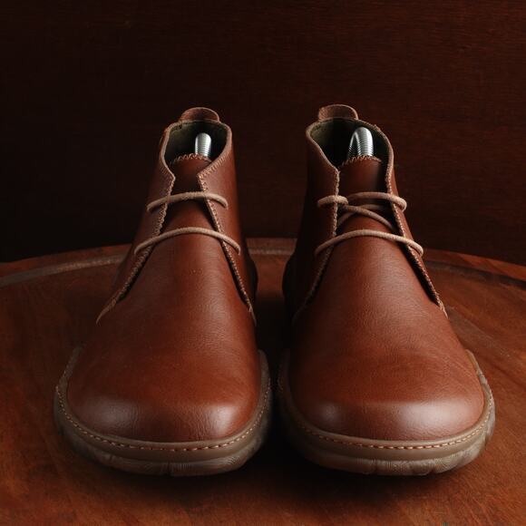 El Naturalista Boots Mens SZ EU 41 US 8.5 Brown Turtle Vegan Chukka Casual Ankle main image 4
